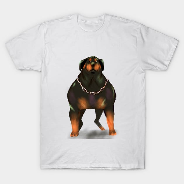 Dog Oso the great T-Shirt by Ninjanese_art